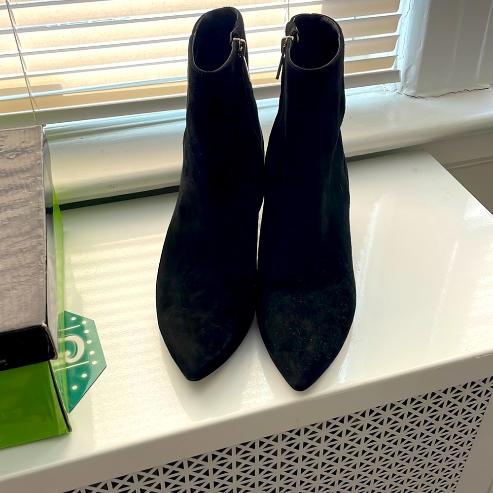 Sam Edelman Hilty, Black Suede Booties